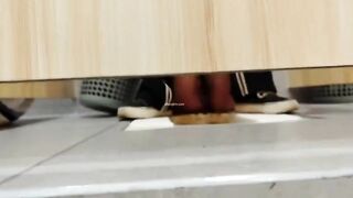 Guy fingering drunk girl fell asleep while shitting