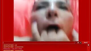 Hairy Mature Latina Eats Scat