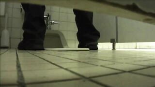 Japanese squat toilet - Hidden Cam