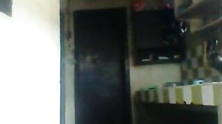 Kissing and eating her shit