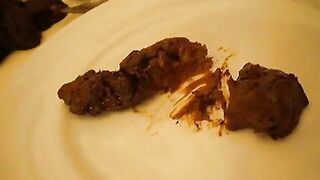 Knife fork and dark shit