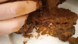 Knife fork and dark shit