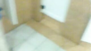 Licking public toilet cover- Pee Fetish