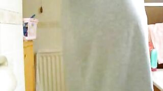 Little panty strip with surprise