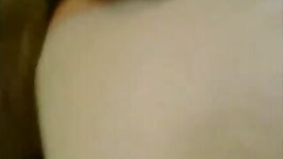 Little panty strip with surprise