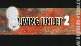 Two horny babes in sexy scat fuck