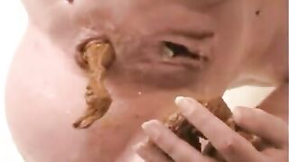 Lucy In The Shower With Scat Play