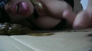 Busty Girl Masturbation and scat