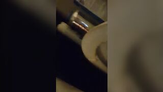 Squatting and pissing