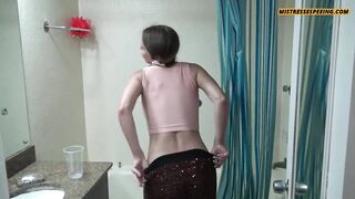 Beautiful busty mistress Larissa teasing