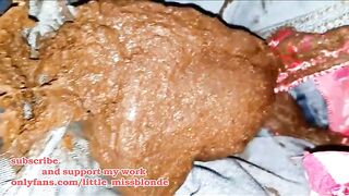 Sticky monster shit in the jeans