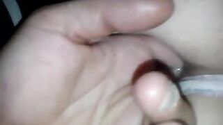 Sweet bitch gets fingered
