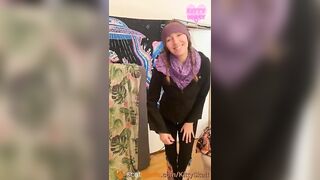 Ass fingering and poop tease