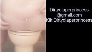 Panty pooping and diaper pooping