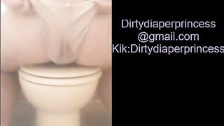 Panty pooping and diaper pooping