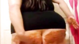 Real chubby scat teen show