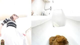 Scat Asian girls dropping shit