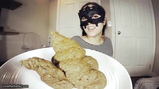 Busty lady and hot shit