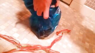 Poop gift wrapping