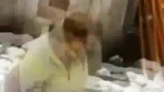 BBW lady poops in the public