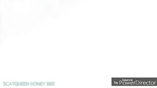 Thai bitch gets covered in shit