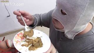 Sexy Babe Humiliates Toilet Slave With Shit