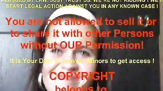 Seductive bitch smearing shit