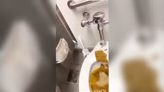 Kinky tattooed busty showing her shit