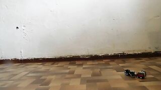 Naked sexy babe smearing shit