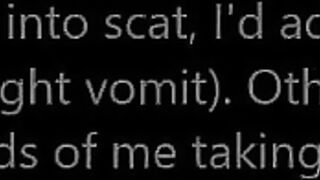 Sexy wife shitting on the floor