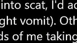 Sexy wife shitting on the floor