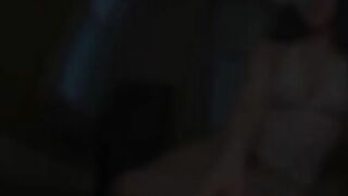 Seductive lady pooping before fuck