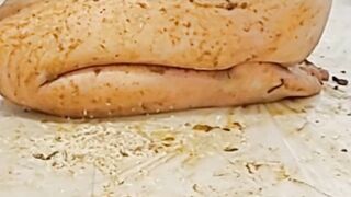 Shitty vomit smearing solo