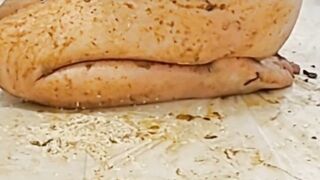 Shitty vomit smearing solo