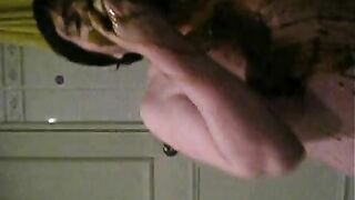 Slave chubby pig is a shit eater