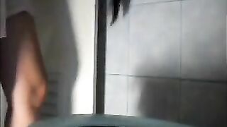 Dirty naughty lady and hot shit