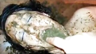 Special shit eating and pussy stuffing play