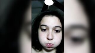 Teen scat porn girl chewing and swallowing