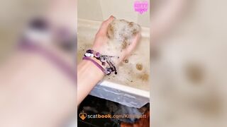 Thick shit in the soapy-sink