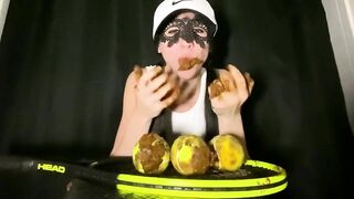 Ultra cute scat girl teasing solo