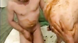 Vintage scat groupsex