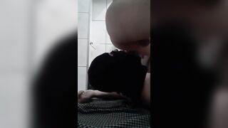 Slutty feeding the dinner