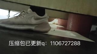 Asian women poop in disgusting toilets