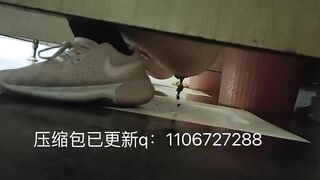 Asian women poop in disgusting toilets