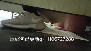 Asian women poop in disgusting toilets