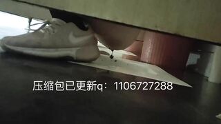 Asian women poop in disgusting toilets