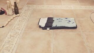 Dildo fuck and shitty ass