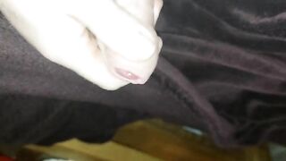 Girl pulls apart her ass cheeks to show off her asshole