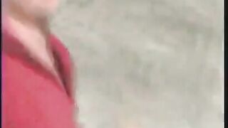 Large shit on the sand