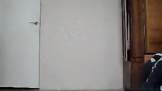 Girl eats her own shit from the toilet